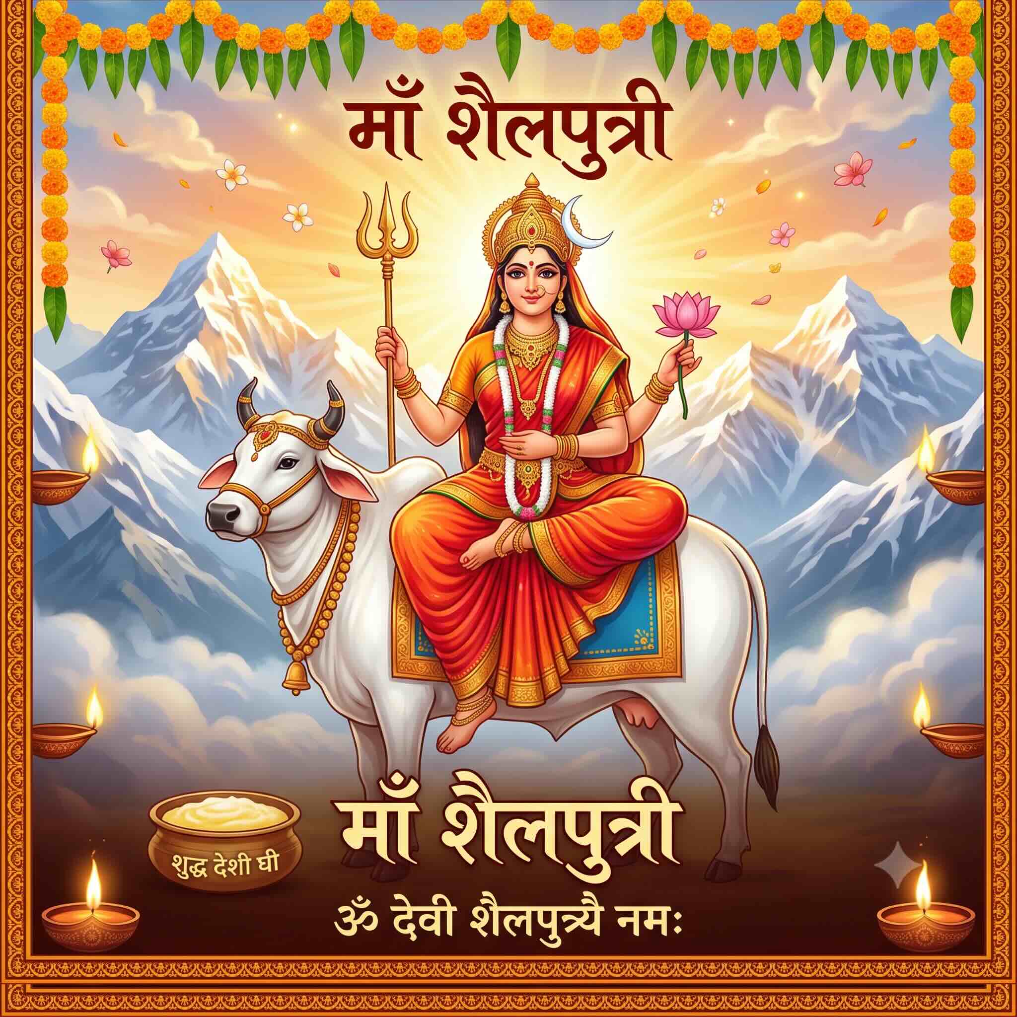 नवरात्रि की हार्दिक शुभकामनाएँ!