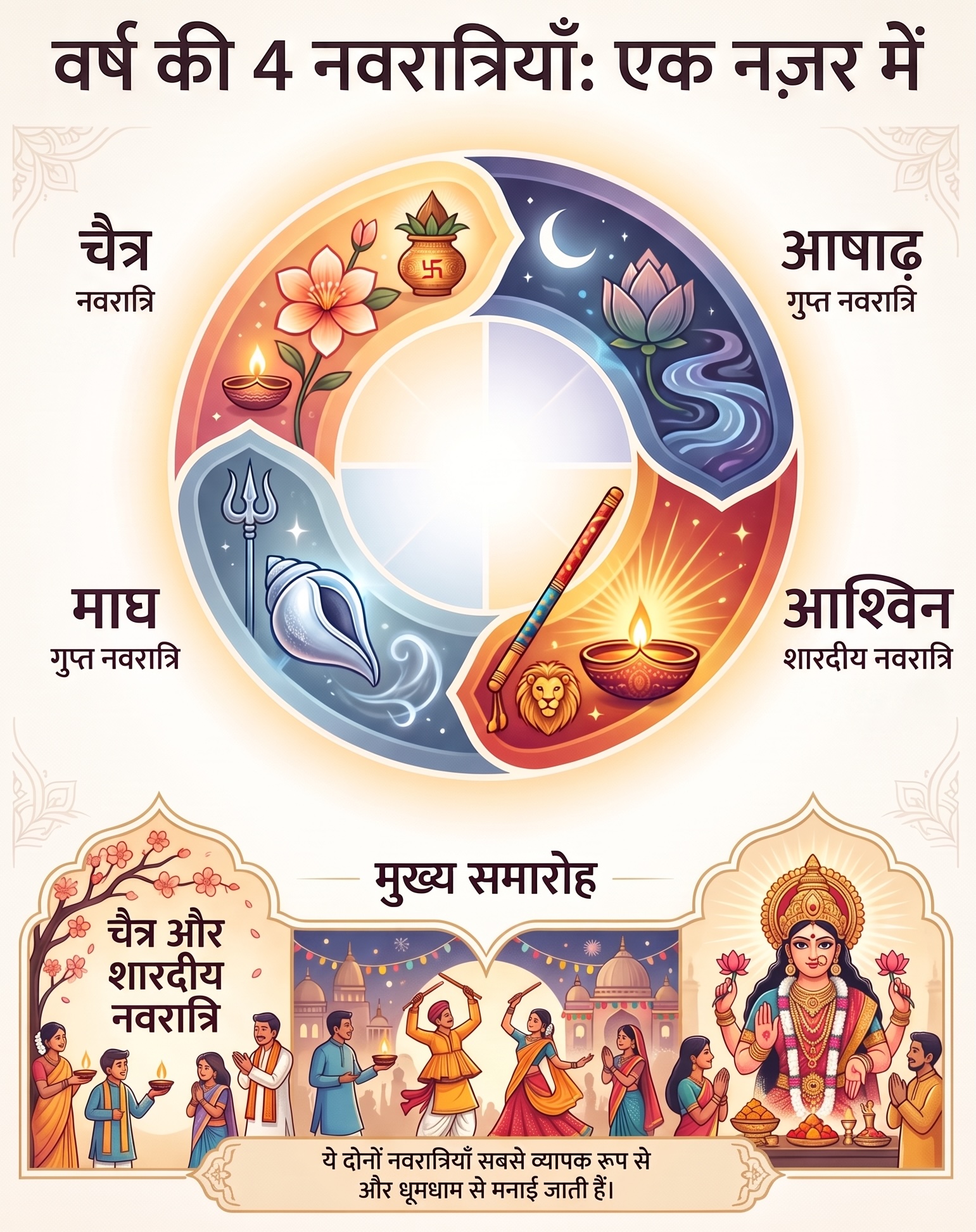 चार नवरात्रियाँ