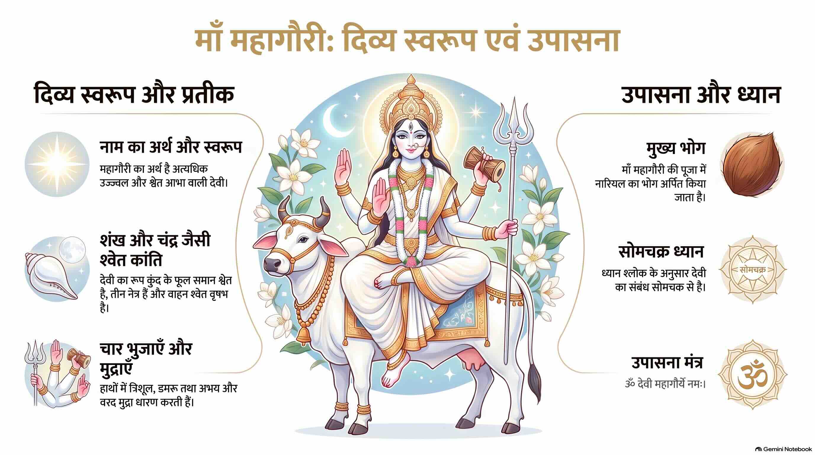माँ महागौरी स्वरूप एवं उपासना